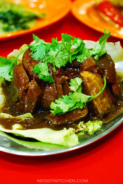 Braised Pork Belly with Yam @ Chuan Kee Hakka Restaurant